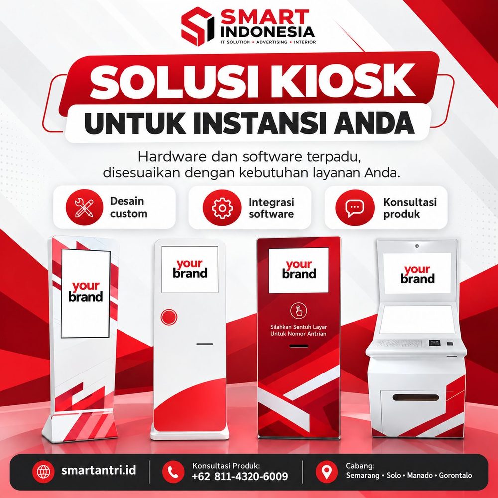 Tablet SmartSanitasi untuk rating kebersihan toilet dan survei kepuasan
